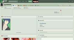 Desktop Screenshot of lovenkeener.deviantart.com