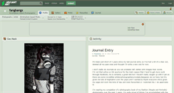 Desktop Screenshot of fangbangx.deviantart.com