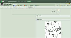 Desktop Screenshot of littlemae-chan.deviantart.com