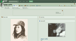 Desktop Screenshot of ginger-vanilla.deviantart.com