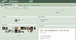 Desktop Screenshot of cynicalcrows.deviantart.com