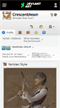 Mobile Screenshot of crescentmoon.deviantart.com