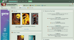 Desktop Screenshot of erzascarletclub.deviantart.com
