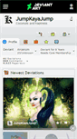 Mobile Screenshot of jumpkayajump.deviantart.com