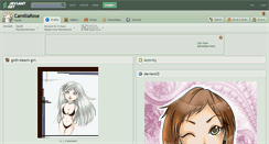 Desktop Screenshot of camillarose.deviantart.com