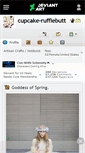 Mobile Screenshot of cupcake-rufflebutt.deviantart.com
