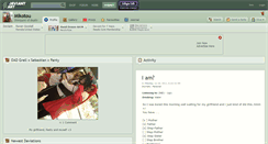 Desktop Screenshot of mikotou.deviantart.com