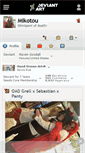 Mobile Screenshot of mikotou.deviantart.com