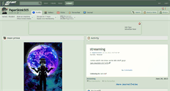 Desktop Screenshot of paperskink505.deviantart.com