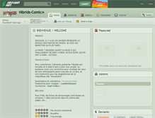 Tablet Screenshot of hibrids-comic.deviantart.com