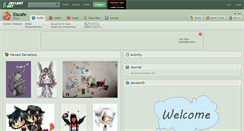 Desktop Screenshot of eiscafe.deviantart.com