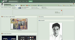 Desktop Screenshot of luisakanewt.deviantart.com