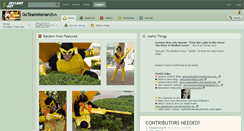 Desktop Screenshot of goteammonarch.deviantart.com