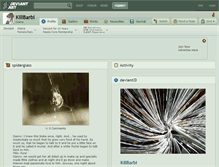 Tablet Screenshot of killbarbi.deviantart.com