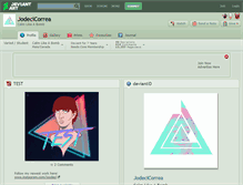 Tablet Screenshot of jodecicorrea.deviantart.com