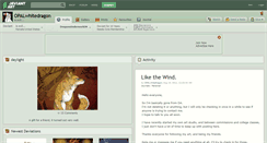 Desktop Screenshot of opalwhitedragon.deviantart.com