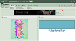 Desktop Screenshot of design2r.deviantart.com