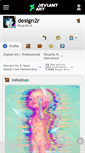 Mobile Screenshot of design2r.deviantart.com