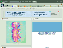 Tablet Screenshot of design2r.deviantart.com