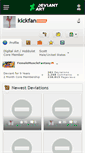 Mobile Screenshot of kickfan.deviantart.com