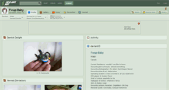 Desktop Screenshot of fwup-baby.deviantart.com