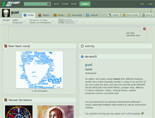 Tablet Screenshot of guad.deviantart.com