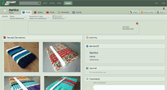 Desktop Screenshot of martice.deviantart.com