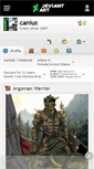 Mobile Screenshot of canius.deviantart.com
