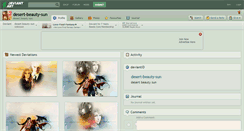 Desktop Screenshot of desert-beauty-sun.deviantart.com