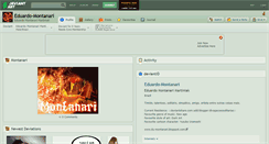 Desktop Screenshot of eduardo-montanari.deviantart.com