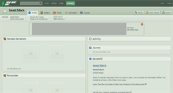 Desktop Screenshot of beast3dock.deviantart.com