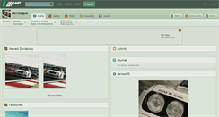 Desktop Screenshot of denosque.deviantart.com