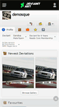 Mobile Screenshot of denosque.deviantart.com