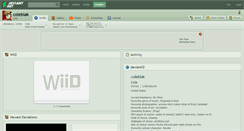 Desktop Screenshot of coleblak.deviantart.com