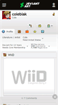 Mobile Screenshot of coleblak.deviantart.com