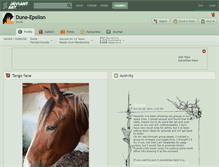 Tablet Screenshot of dune-epsilon.deviantart.com