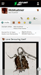 Mobile Screenshot of nickkushner.deviantart.com