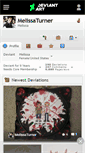 Mobile Screenshot of melissaturner.deviantart.com