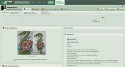 Desktop Screenshot of moronicart.deviantart.com