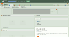 Desktop Screenshot of daleplz.deviantart.com