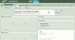 Desktop Screenshot of airguitarsoloplz.deviantart.com