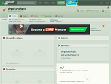 Tablet Screenshot of airguitarsoloplz.deviantart.com