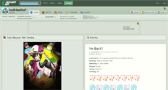 Desktop Screenshot of inoshikachof.deviantart.com
