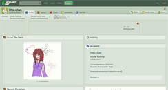 Desktop Screenshot of hito-chan.deviantart.com