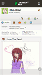 Mobile Screenshot of hito-chan.deviantart.com