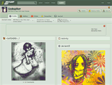 Tablet Screenshot of godsspiker.deviantart.com