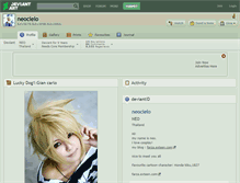 Tablet Screenshot of neocielo.deviantart.com