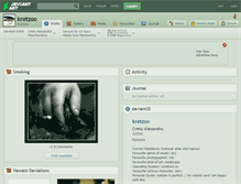 Tablet Screenshot of kretzoo.deviantart.com