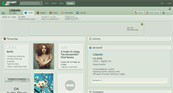 Desktop Screenshot of lilabelle.deviantart.com