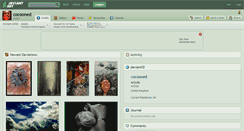 Desktop Screenshot of cocooned.deviantart.com
